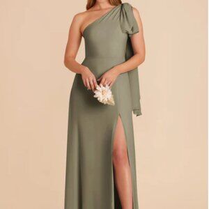 Bridesmaid Dress - Birdy Grey, Melissa Chiffon in Thyme